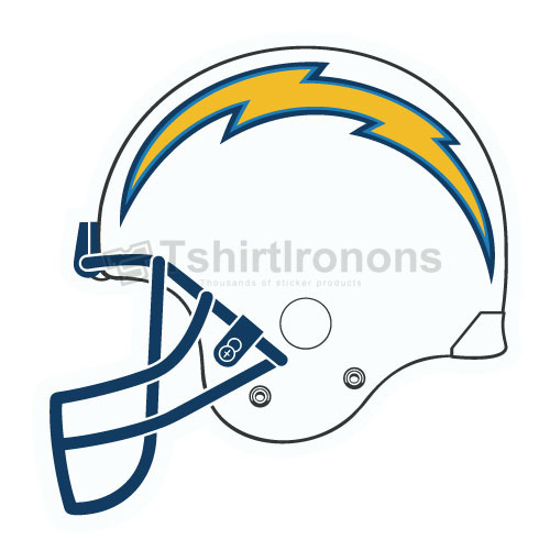 San Diego Chargers T-shirts Iron On Transfers N742 - Click Image to Close